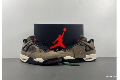 Hyperoad Brown x Scott Jordan Air Retro 4 Travis 1030